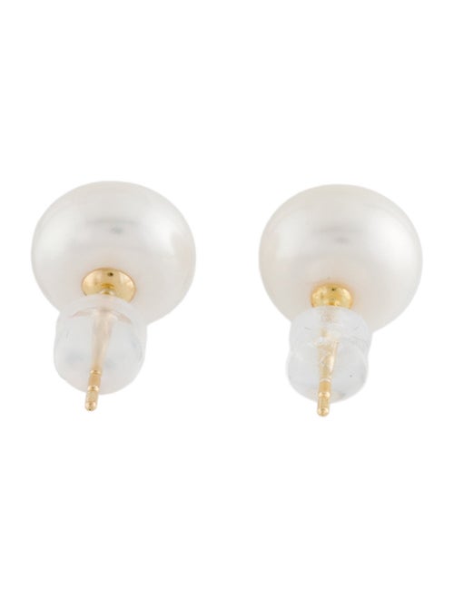 Earrings 18K Pearl Stud Earrings