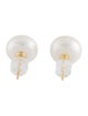 Earrings 18K Pearl Stud Earrings