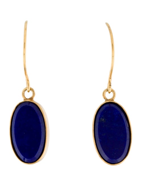 Earrings 18K Lapis Lazuli Drop Earrings