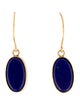 Earrings 18K Lapis Lazuli Drop Earrings