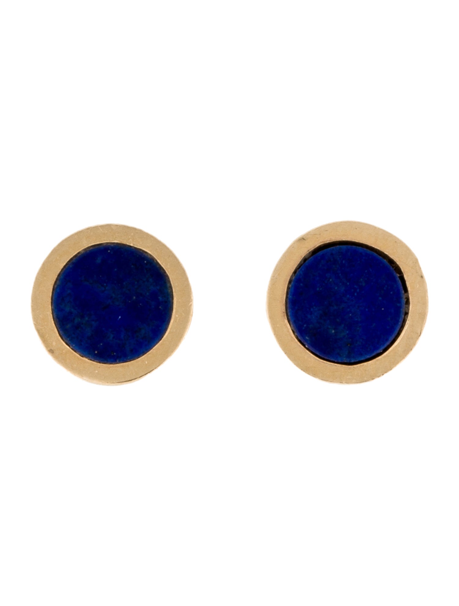 Earrings 14K Lapis Lazuli Stud