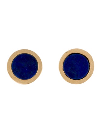 Earrings 14K Lapis Lazuli Stud Earrings
