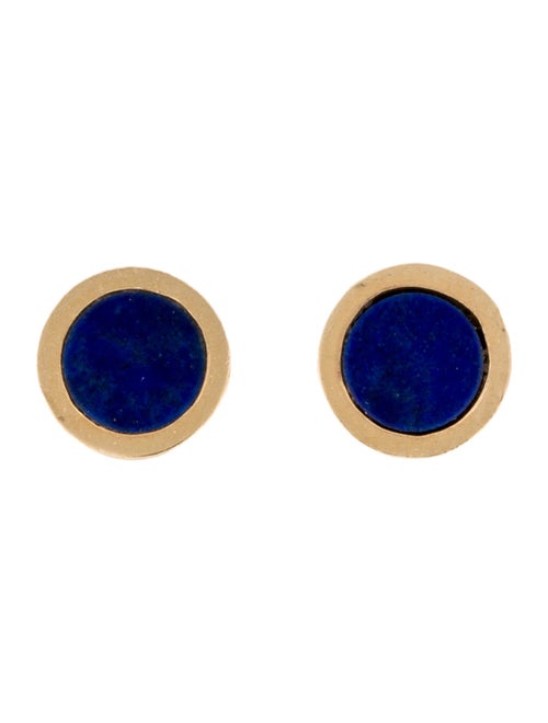 Earrings 14K Lapis Lazuli Stud Earrings