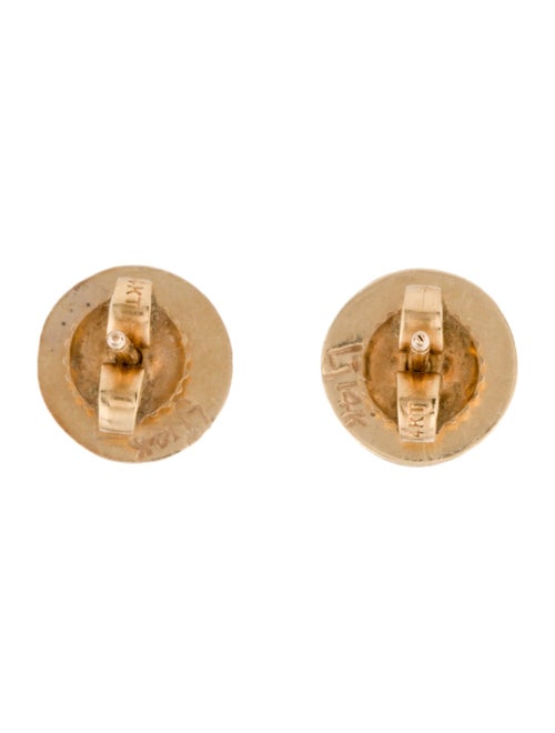 Earrings 14K Lapis Lazuli Stud Earrings