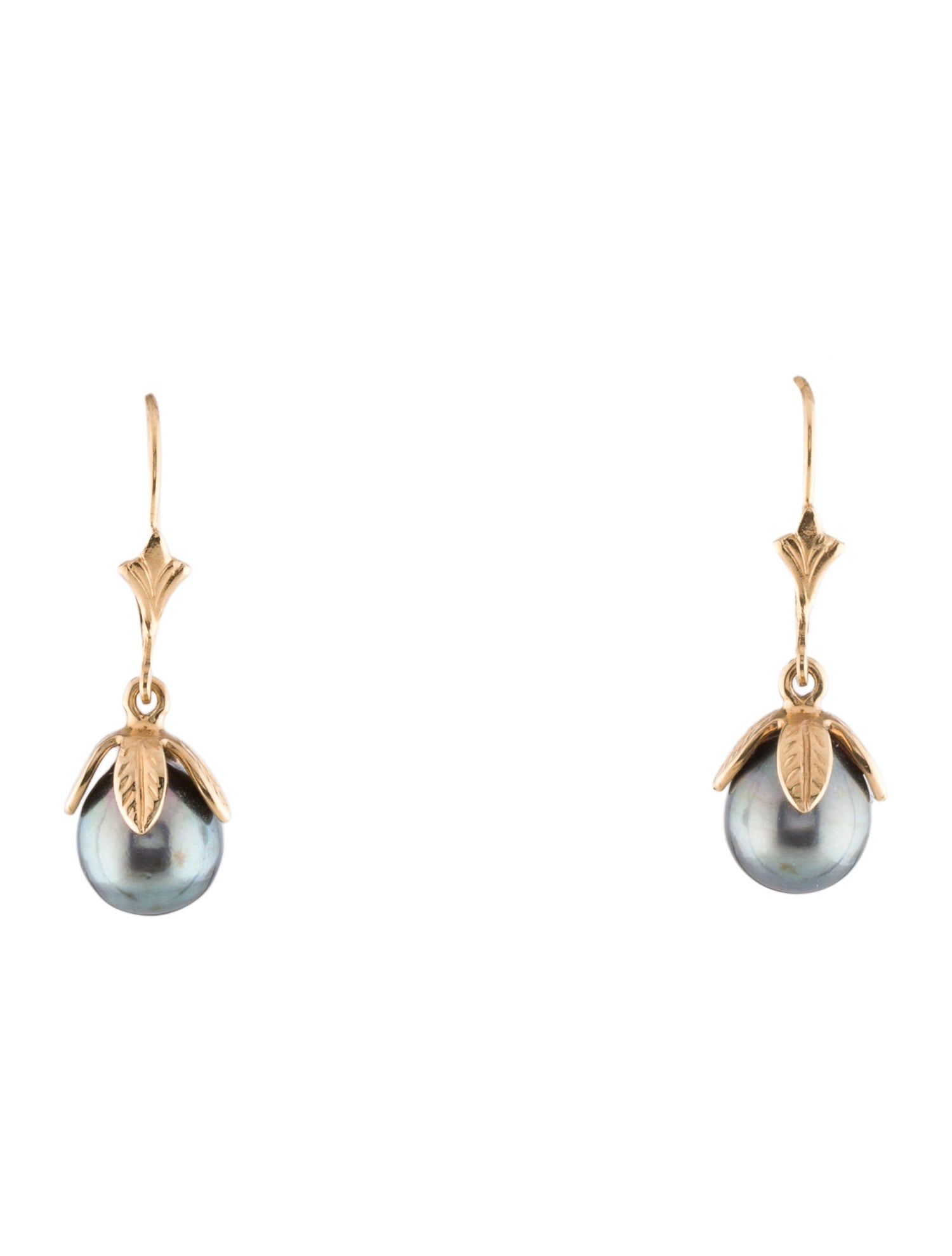 Earrings 14K Pearl Drop Earrings