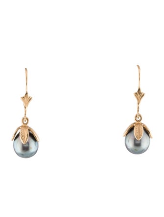 Earrings 14K Pearl Drop Earrings