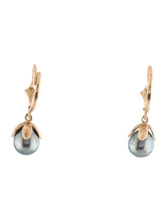 Earrings 14K Pearl Drop Earrings