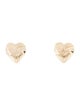 Earrings 14K Heart Stud Earrings