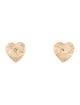 Earrings 14K Heart Stud Earrings