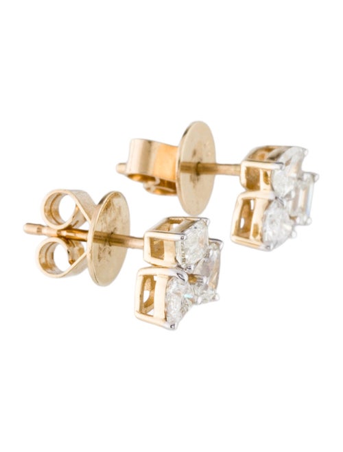 Earrings 14K 1.05ctw Diamond Stud Earrings