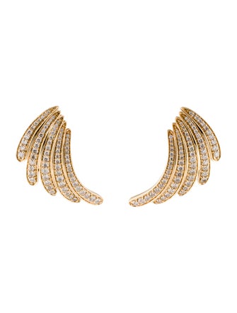Earrings 18K 1.56ctw Diamond Drop Earrings