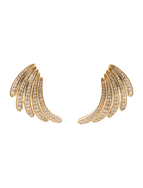 Earrings 18K 1.56ctw Diamond Drop Earrings
