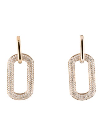 Earrings 14K 1.48ctw Diamond Drop Earrings