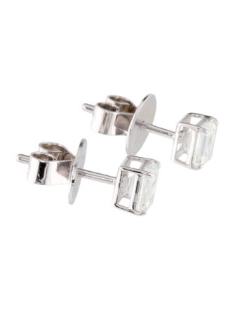 Earrings 18K 1.01ctw Diamond Stud Earrings