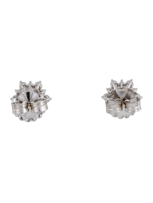 Earrings 18K 2.32ctw Diamond Cluster Stud Earrings