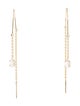 Earrings 14K Diamond Threader Drop Earrings