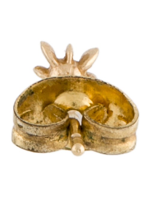 Earrings 14K Diamond Star Single Stud Earring