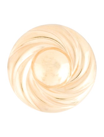 Earrings 14K Hollow Single Stud Earring