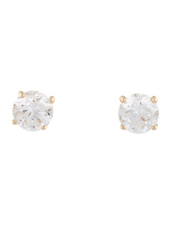 Earrings 14K 4.03ctw Lab-Grown Diamond Stud Earrings