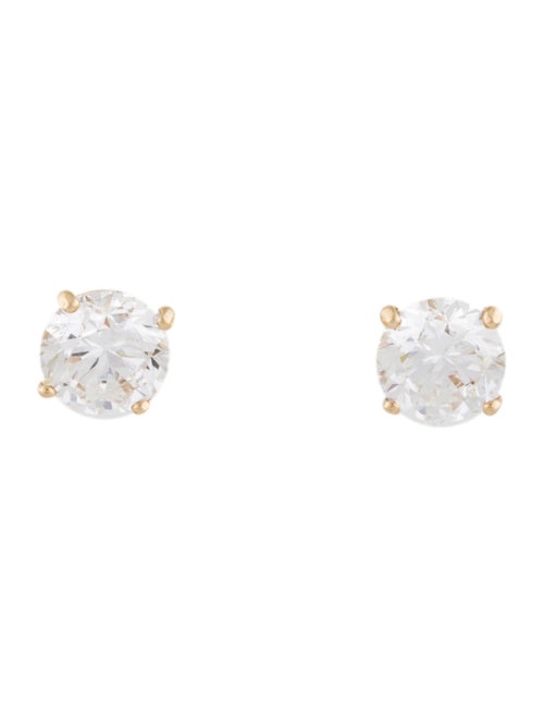 Earrings 14K 4.03ctw Lab-Grown Diamond Stud Earrings