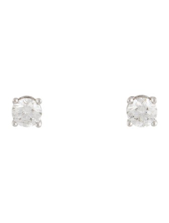 Earrings 14K 1.00ctw Lab-Grown Diamond Stud Earrings