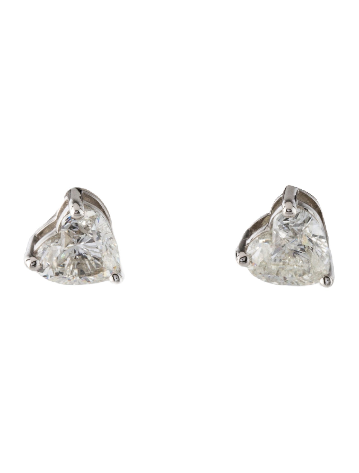 Earrings 18K 1.02ctw Diamond Stud