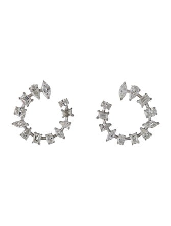 Earrings 14K 3.49ctw Diamond Stud Earrings