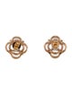 Earrings 18K 1.13ctw Diamond Quatrefoil Stud Earrings