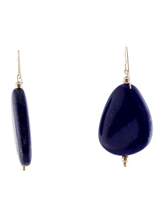 Earrings 14K Lapis Lazuli Drop Earrings