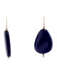 Earrings 14K Lapis Lazuli Drop Earrings
