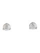 Earrings Platinum Diamond Solitaire Stud Earrings