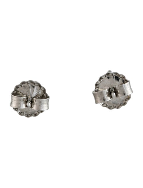 Earrings Platinum Diamond Solitaire Stud Earrings