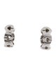 Earrings 14K Diamond Huggie Earrings