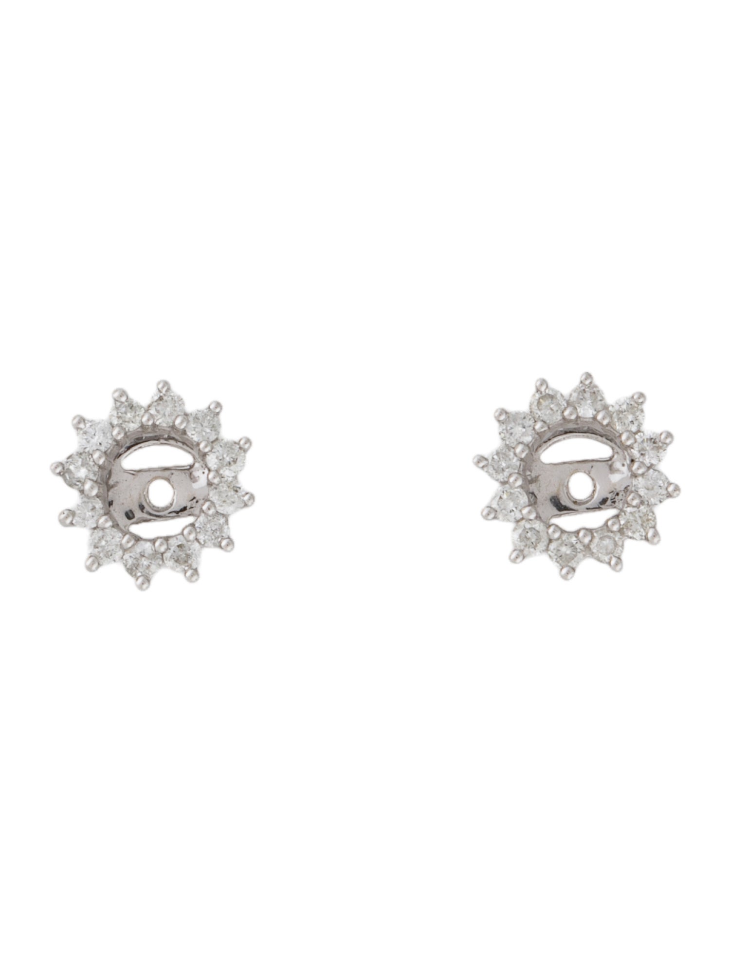 Earrings 14K Diamond Earring Enhancers