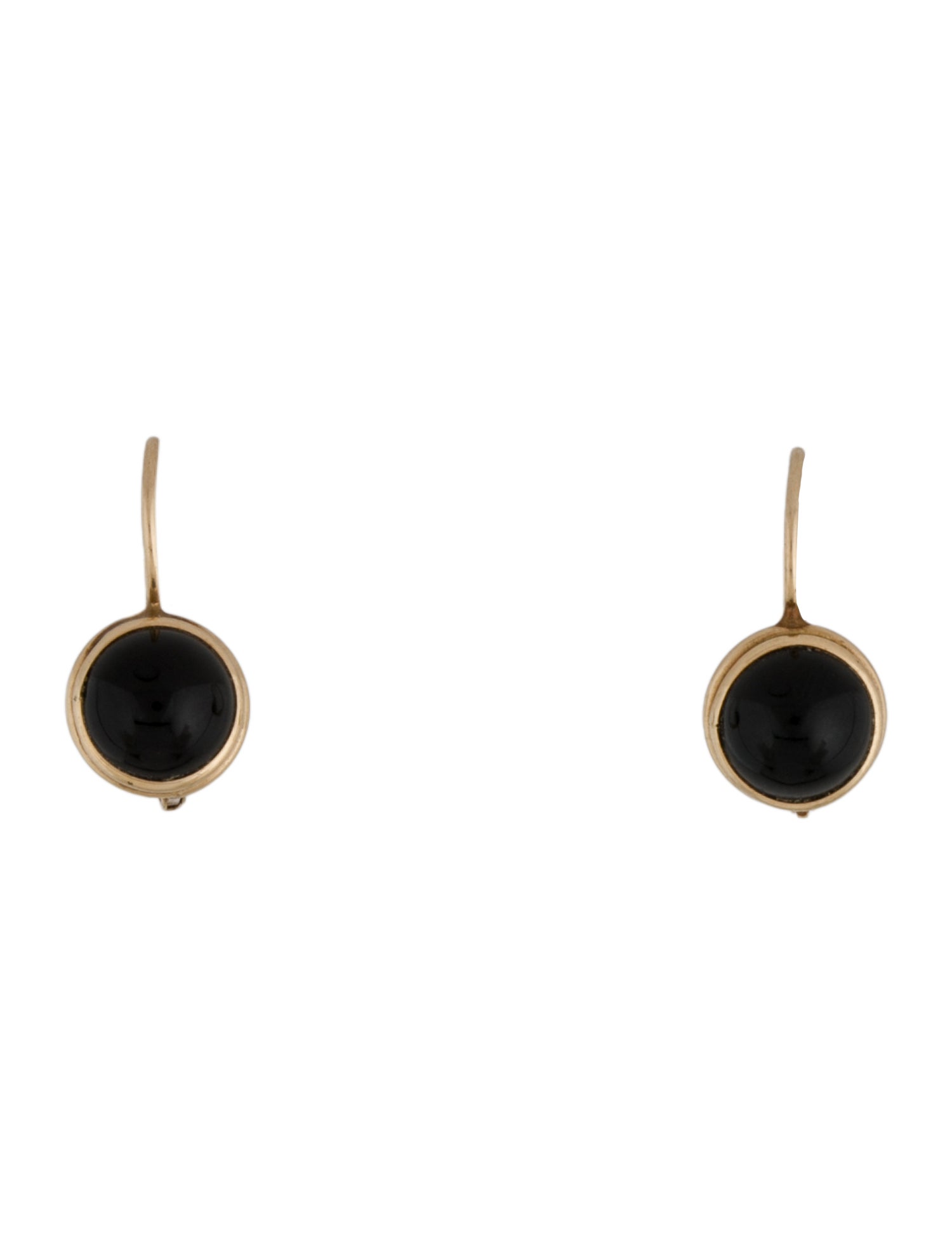 Earrings 14K Onyx Drop Earrings