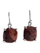 Bottega Veneta Tiger's Eye Quartz Drop Earrings