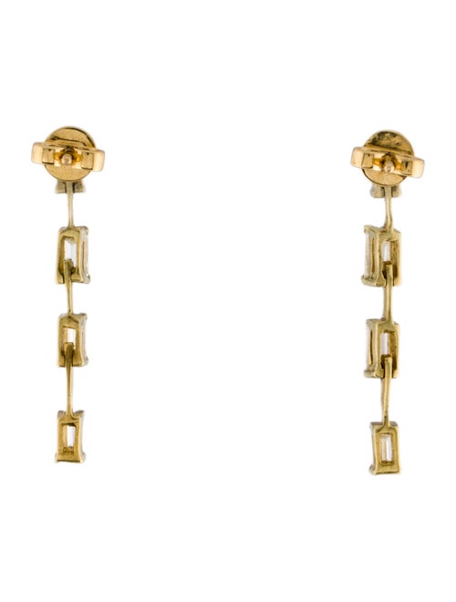 Earrings 18K Diamond Drop Earrings