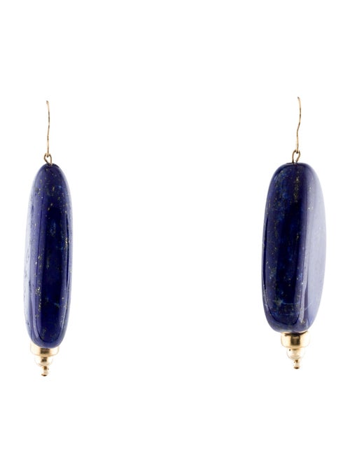 Earrings 14K Lapis Lazuli Drop Earrings
