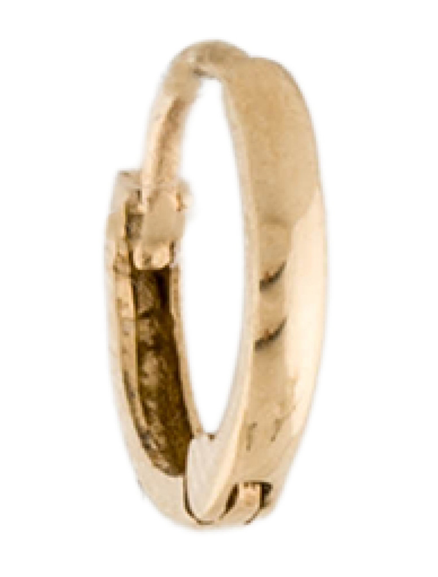 Earrings 14K Single Hoop Earring