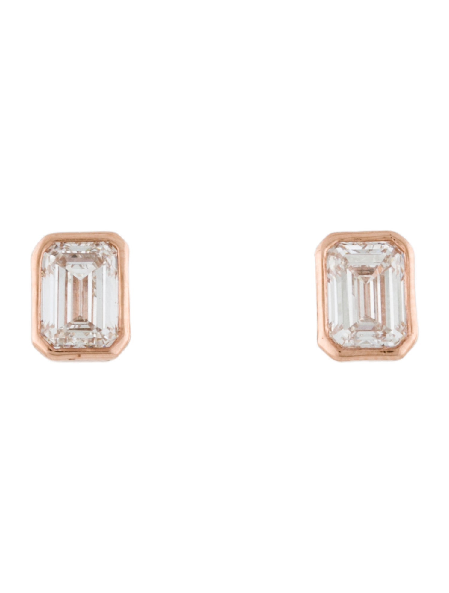 Earrings 14K 2.00ctw Lab-Grown Diamond Stud