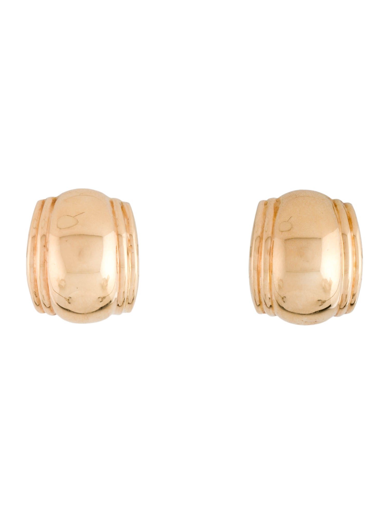 Earrings 14K Puffy Drop