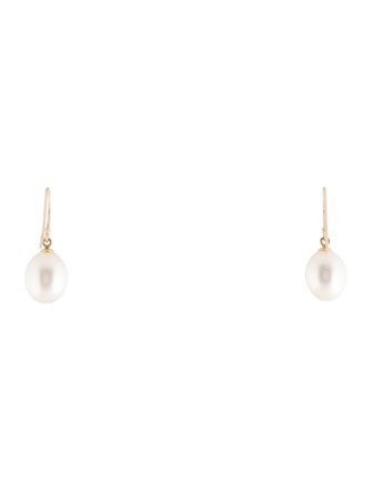 Earrings 14K Pearl Drop Earrings