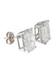 Earrings 14K 8.23ctw Lab-Grown Diamond Solitaire Stud Earrings