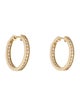 Earrings ARYA 14K Diamond Inside-Out Hoop Earrings