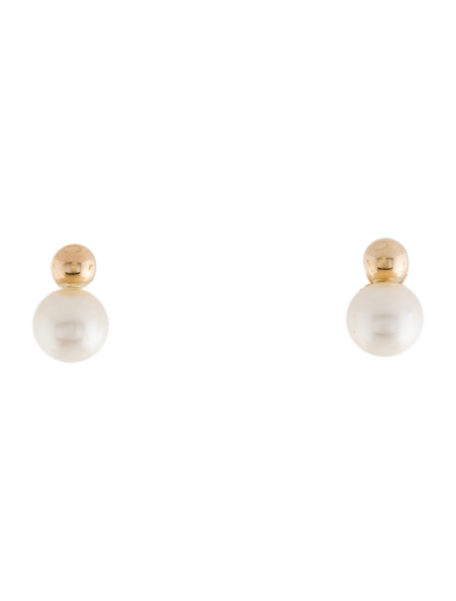 Earrings 14K Pearl Stud