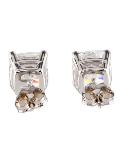 Earrings 14K 5.12ctw Lab-Grown Diamond Solitaire Stud Earrings