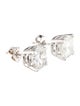 Earrings 14K 5.21ctw Lab-Grown Diamond Solitaire Stud Earrings