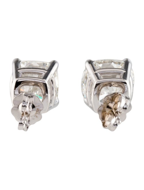 Earrings 14K 5.21ctw Lab-Grown Diamond Solitaire Stud Earrings