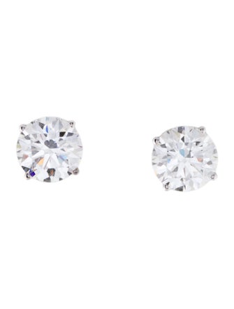 Earrings 14K 3.44ctw Lab-Grown Diamond Stud Earrings
