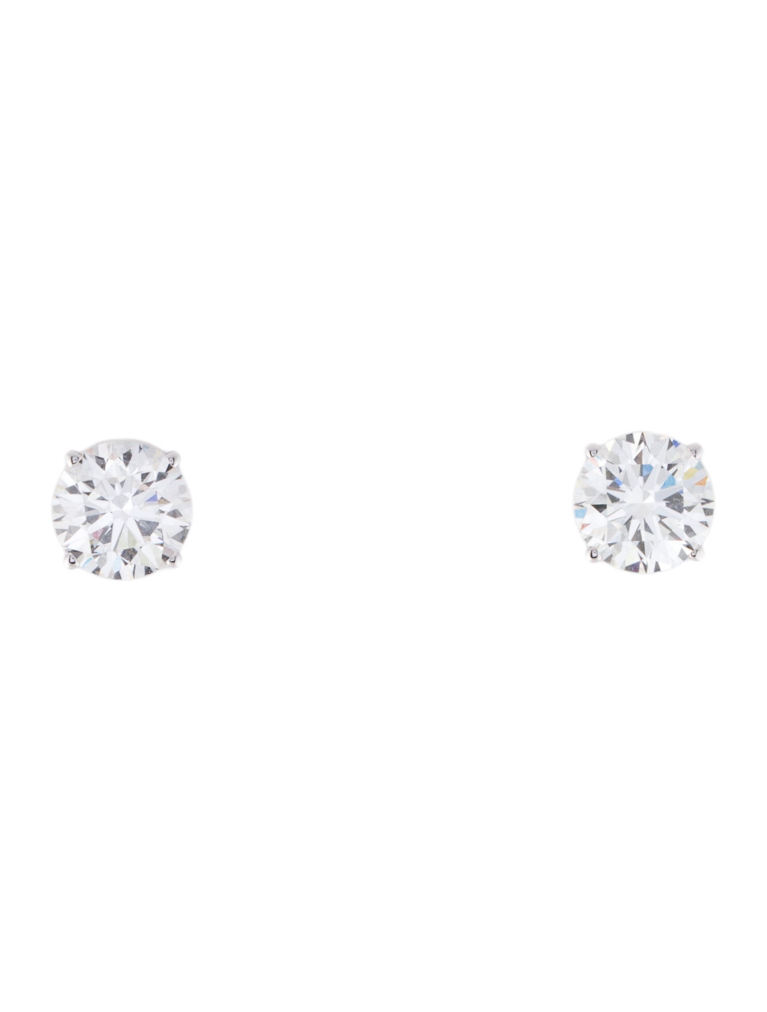 Earrings 14K 3.42ctw Lab-Grown Diamond Stud
